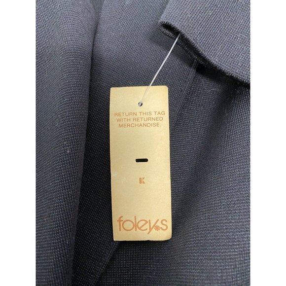 NWT VTG Alfred Dunner Black Single Button Jacket Blazer Womens 16 - Picture 8 of 9